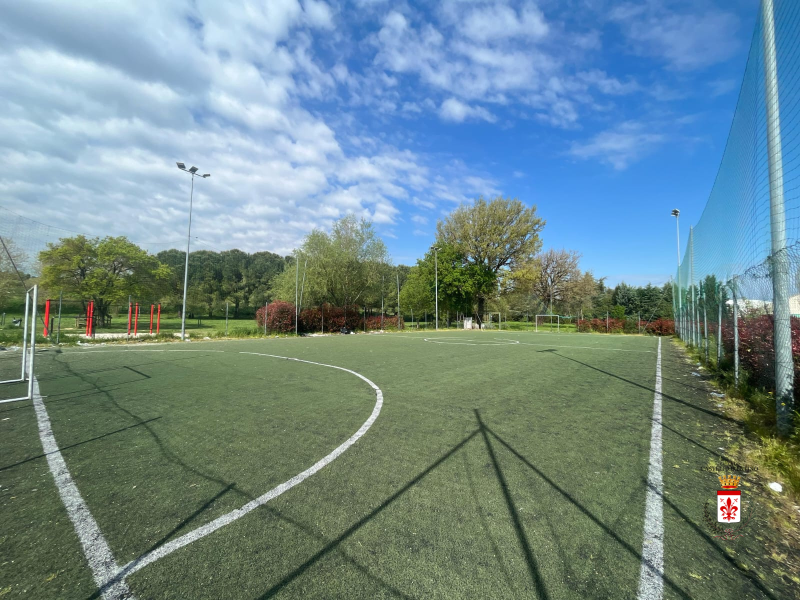 Immagine del campo di calcio a 5 di Castelfiorentino