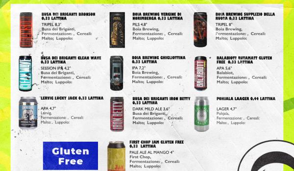 Birre artigianali in lattina Birre artigianali in lattina