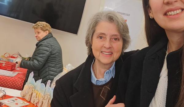 Sindaca La Sindaca in visita alla mostra
