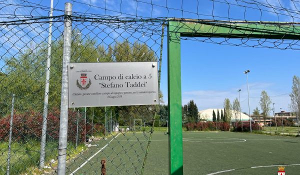 Immagine del campo di calcio a 5 di Castelfiorentino