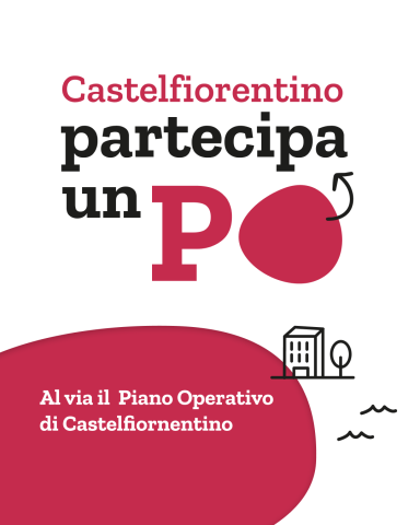 Logo percorso partecipativo Partecipa un PO